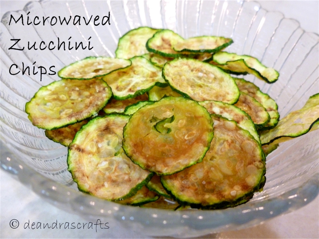 Microwaved Zucchini Chips (with Pictures) Instructables