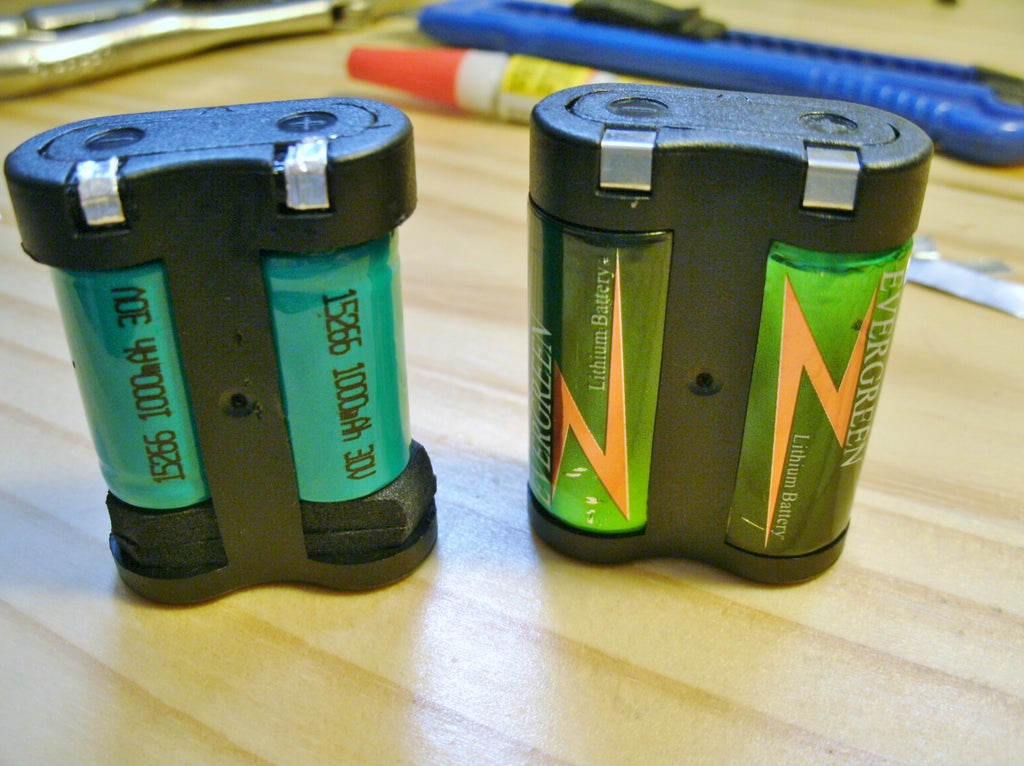 Recharge I Fy Your 2cr5 Battery 5 Steps With Pictures Instructables