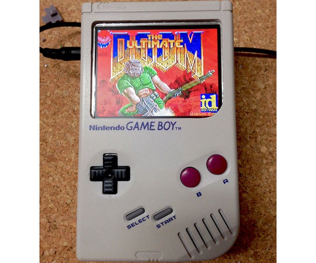 Raspiboy Raspberry Pi Gameboy Superpiboy A Raspberrypi Inside A Gameboy 9 Steps Instructables