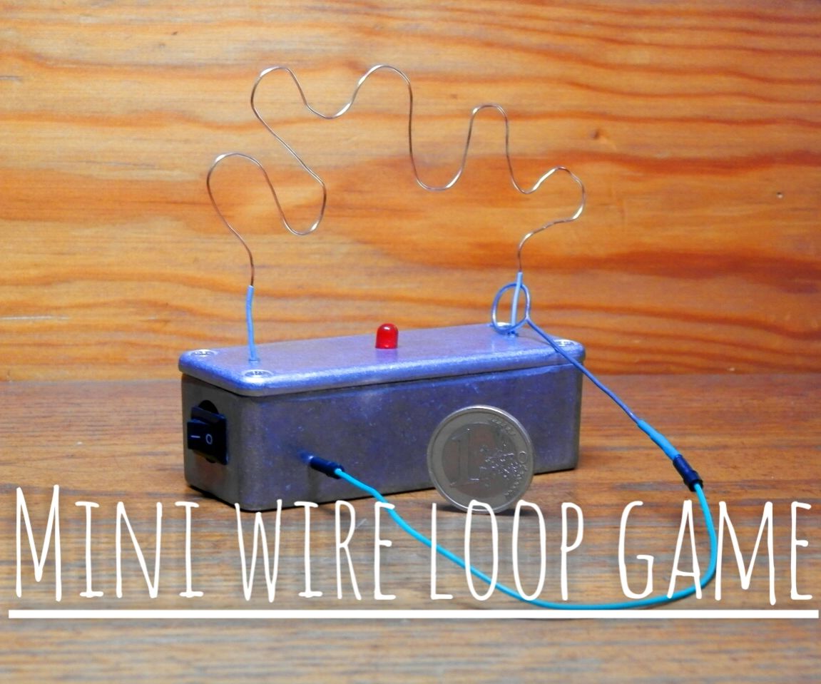 Pocketsized Wire Loop Game 9 Steps Instructables