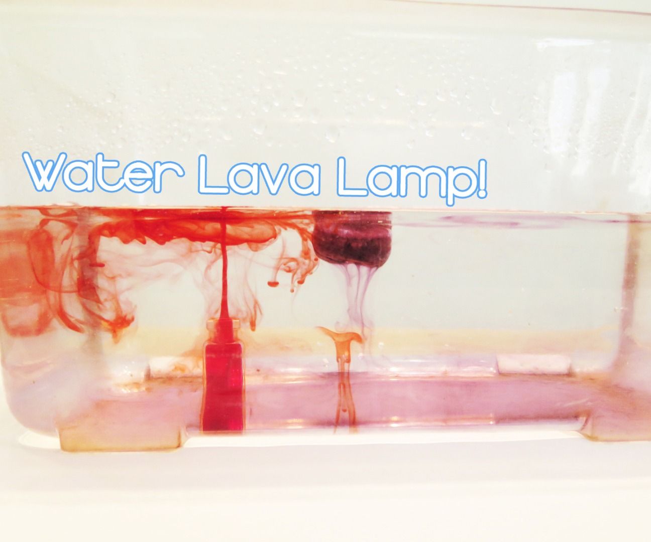 Water Lava Lamp (learning Density) 3 Steps Instructables