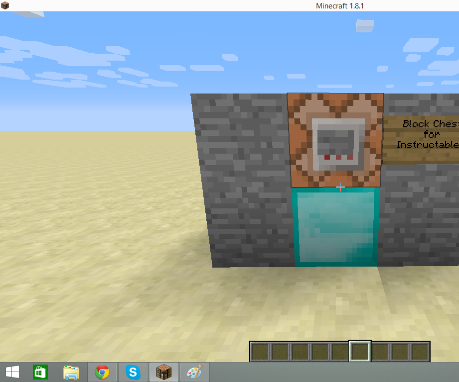 How to Make Any Block Into a Chest in Vanilla Minecraft! 7 Steps