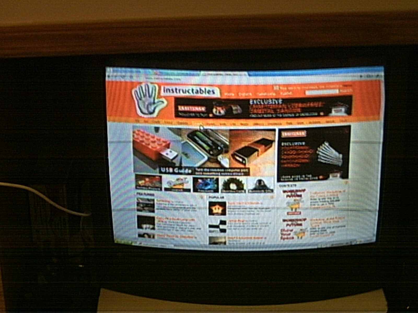 How to Use a TV As a Computer Monitor : 6 Steps - Instructables