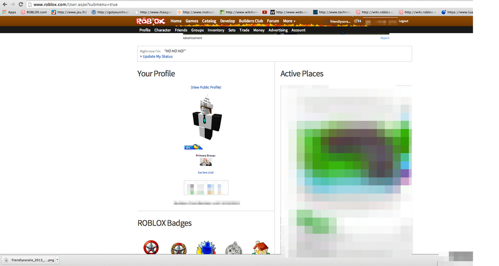 how can you logout of roblox