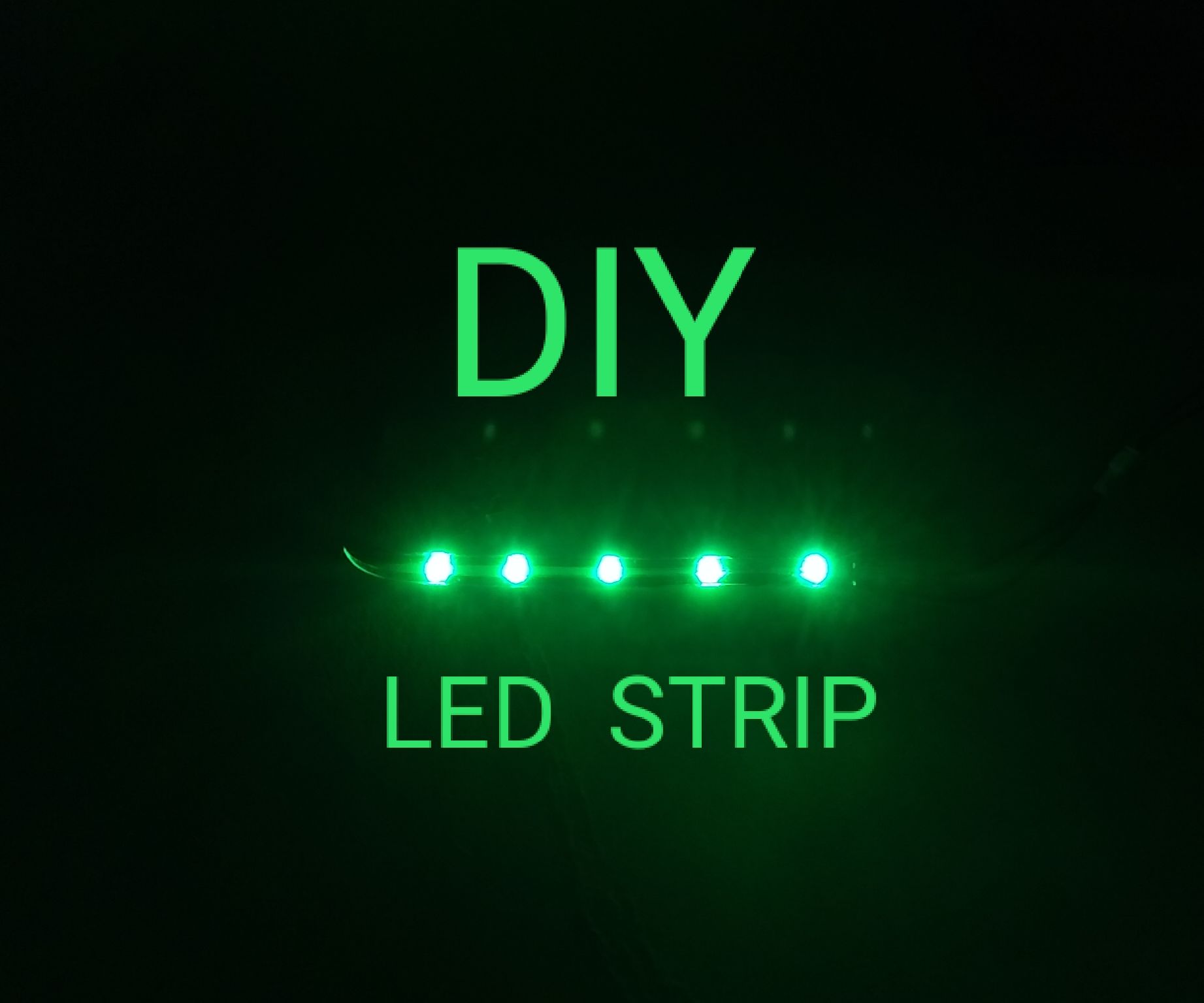 How to Make Led Strip (Copper Tape) 4 Steps (with Pictures