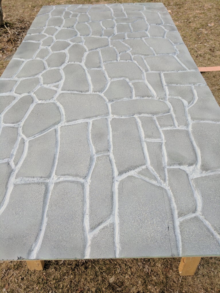 Making Faux Stone Brick Block Walls 9 Steps With Pictures Instructables