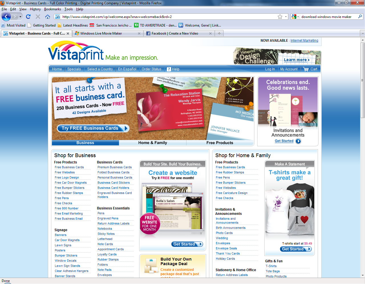Get Free Premium No Ad Cards From Vistaprint Instructables