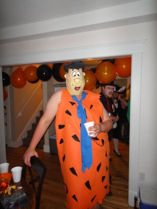 Fred Flintstone Costume 3 Steps