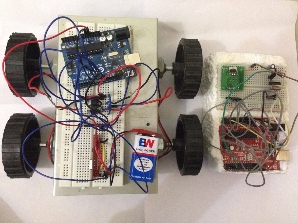 Gesture Controlled Robot Using Arduino 7 Steps Instructables