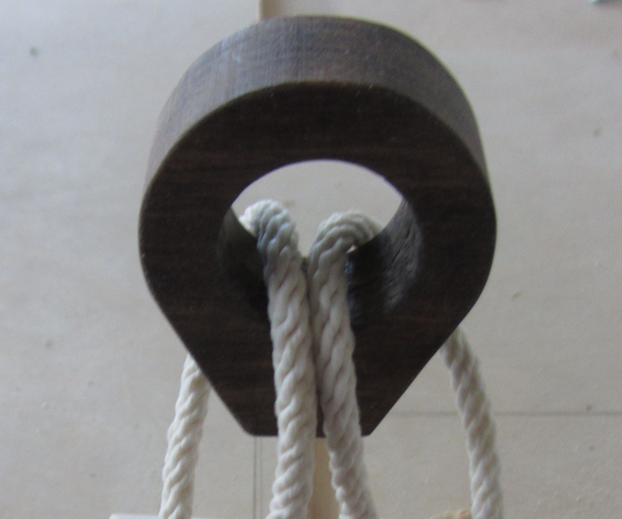 Wood Ball Metal Ring Rope Puzzle 16 Steps (with Pictures