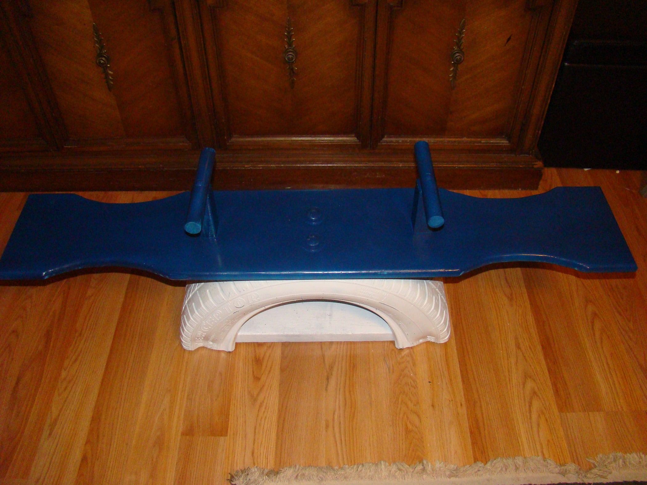 How to Make a Teeter Totter From an Old Tire 16 Steps (with Pictures