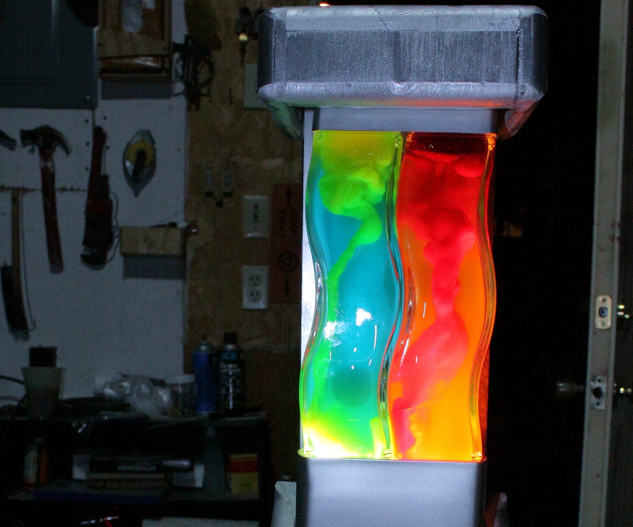 Lava Lamp Stand 4 Steps Instructables