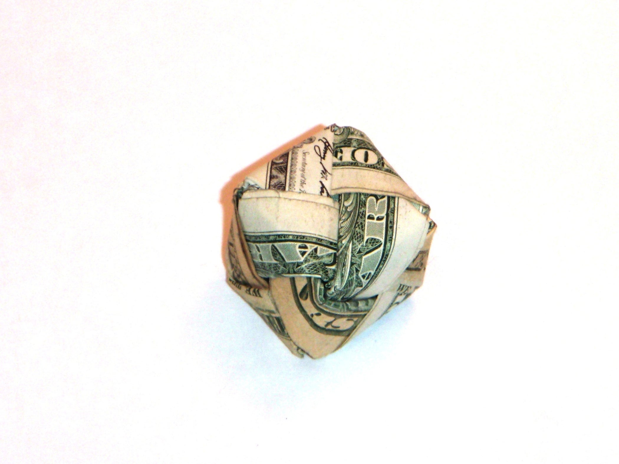 Dollar Bill Origami Cube : 5 Steps - Instructables