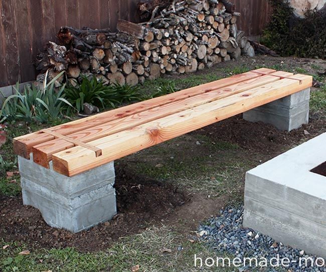 HomeMade Modern DIY Outdoor Concrete Bench 14 Steps (with Pictures)