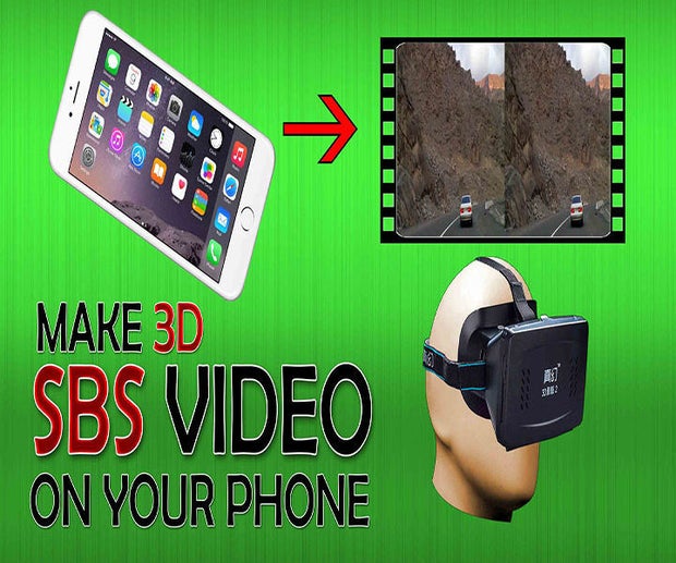 Convert Any Video Into 3d Sbs On A Smartphone Video Instructables