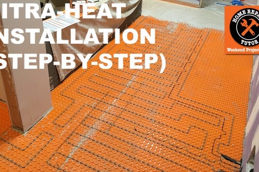 Ditra Heat Heated Flooring Systems Step By Step Installation 13 Steps With Pictures Instructables