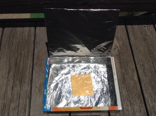 Solar Cereal Box Oven 6 Steps Instructables