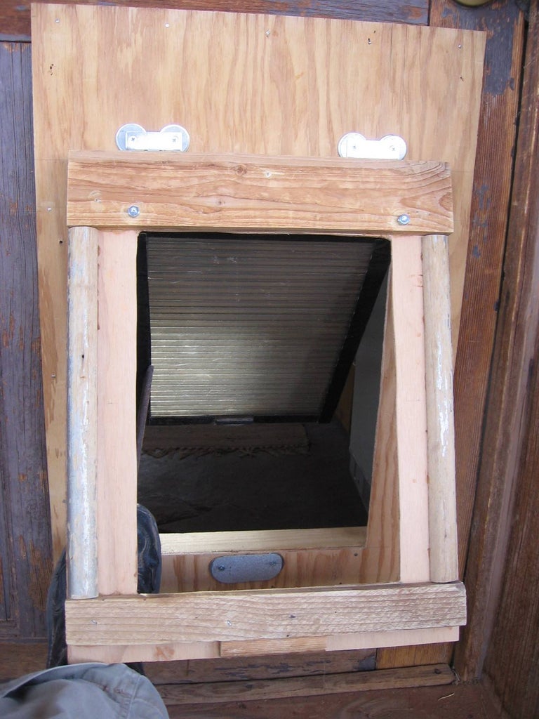 A Dog Door The Two Flap Solution 8 Steps With Pictures Instructables