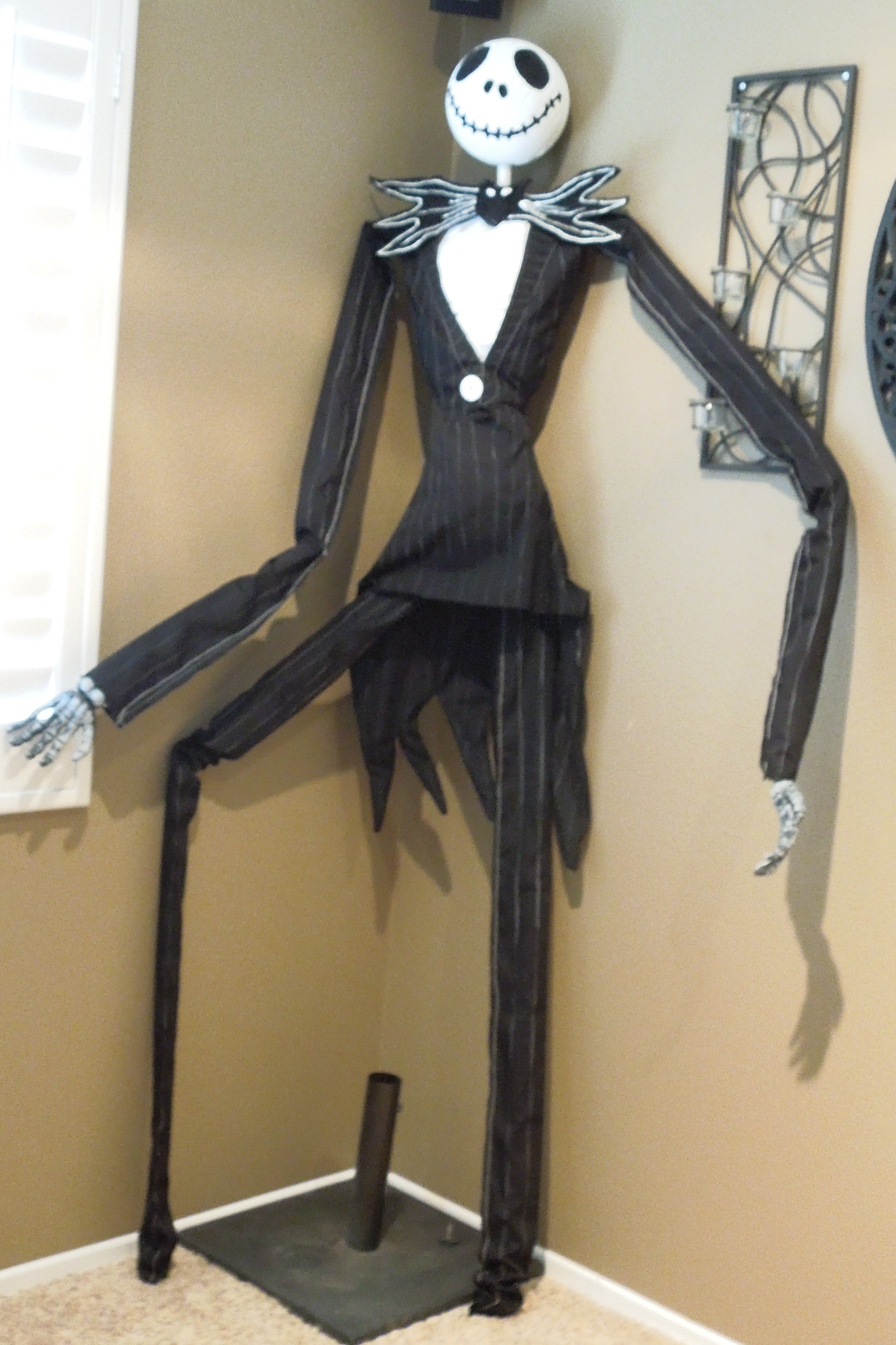 Pvc Jack Skeleton Decoration 5 Steps With Pictures Instructables