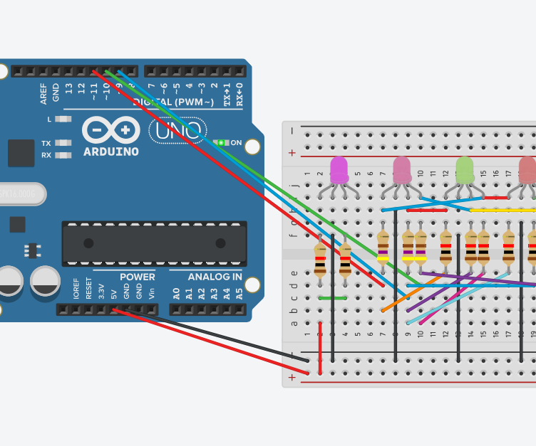 Using RGB LEDs to Create Color Sequences : 12 Steps - Instructables