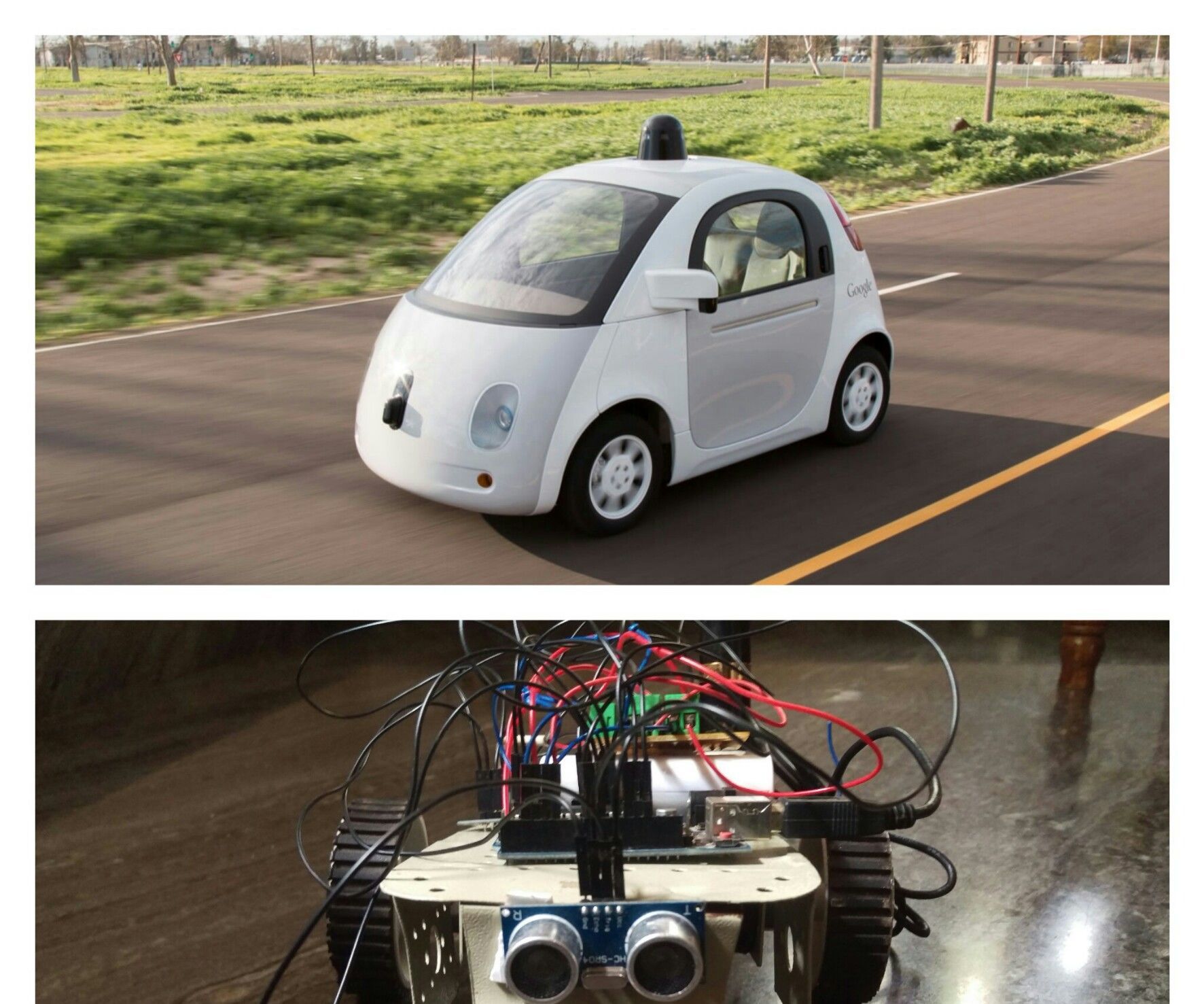 Self Driving Car Using Arduino(autonomous Guided Vechicle) : 5 Steps ...