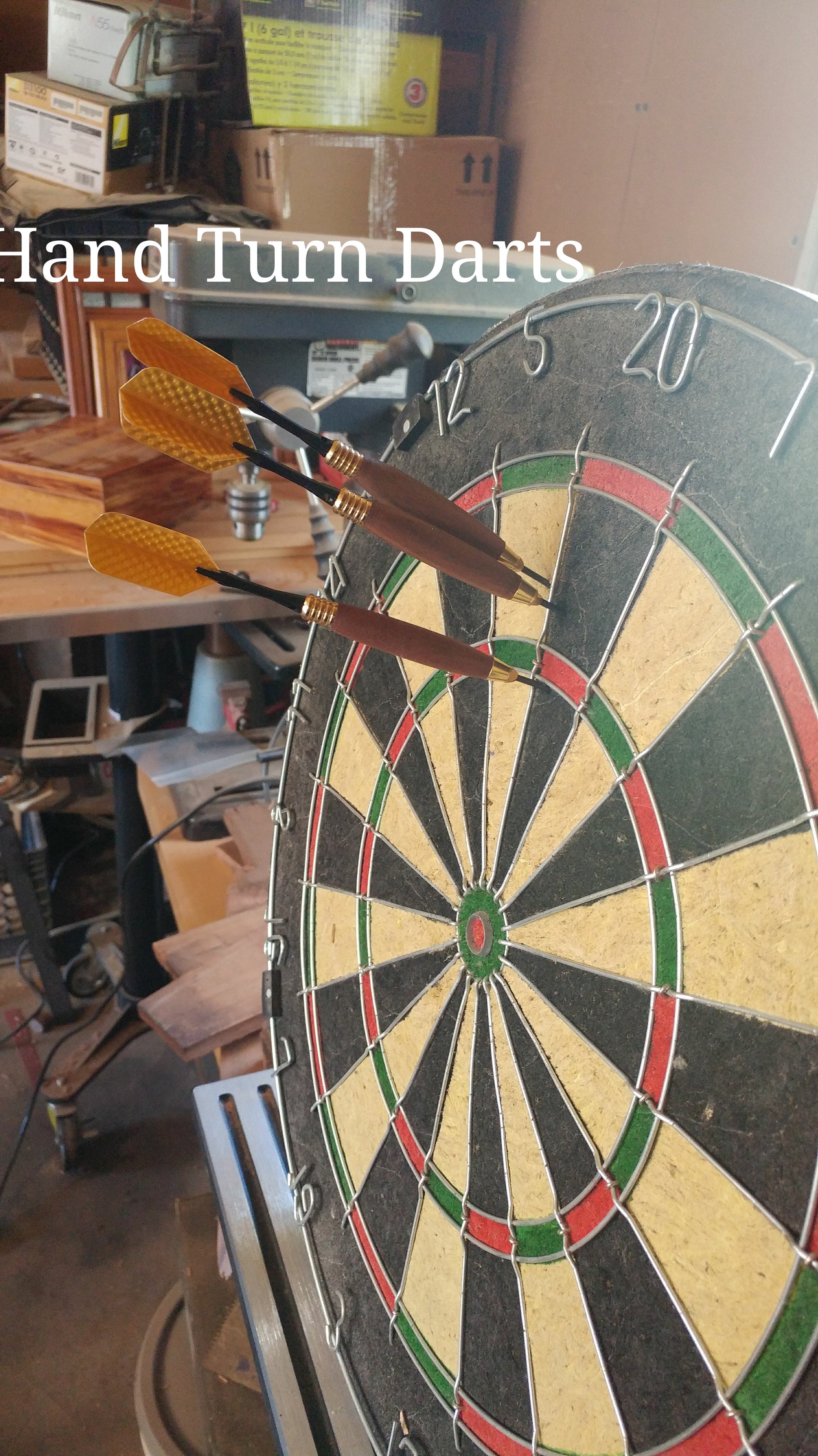 Hand Turn a Dart 7 Steps (with Pictures) Instructables