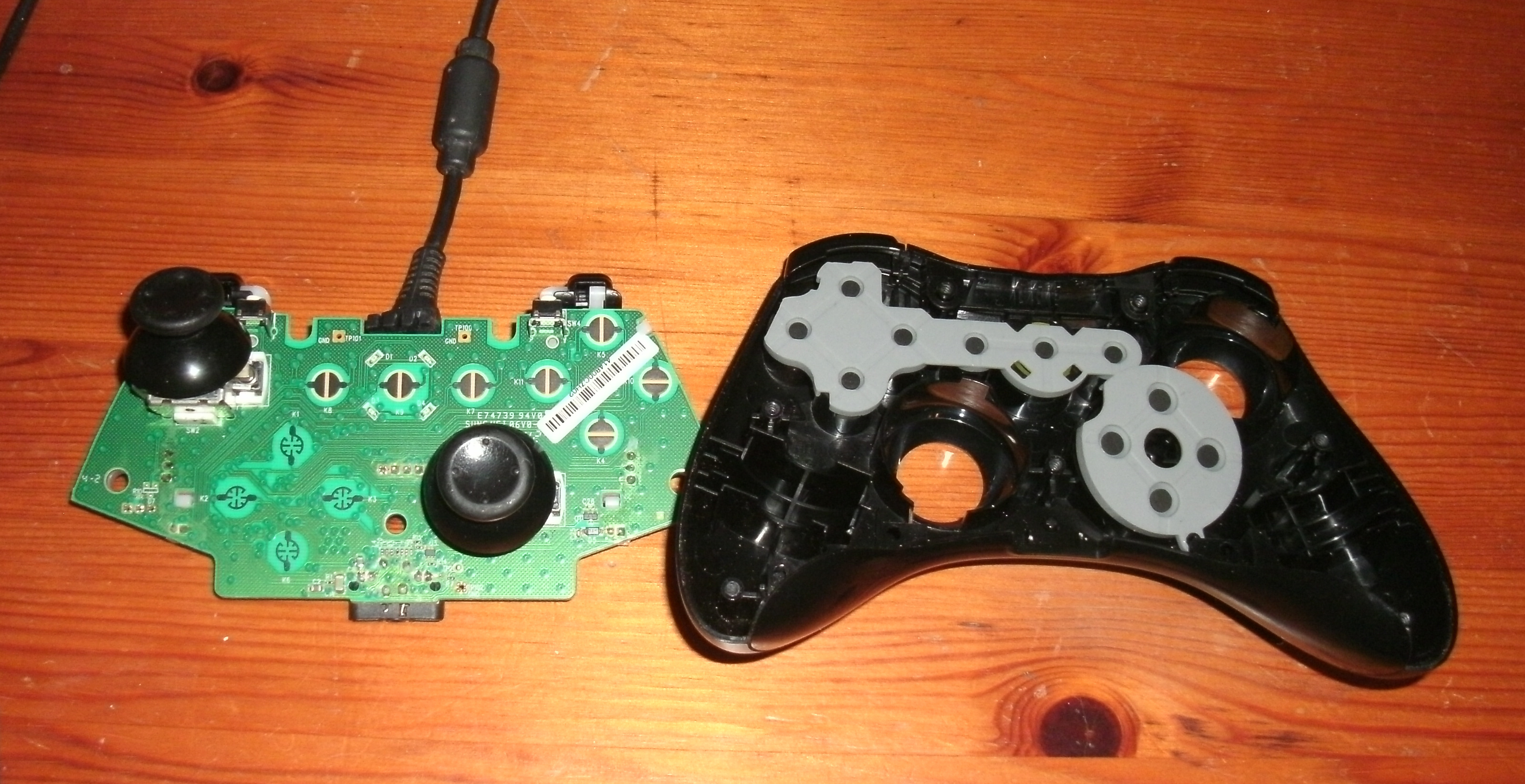 Xbox 360 Controller Accelerometer/gyro Steering Mod Trybotics
