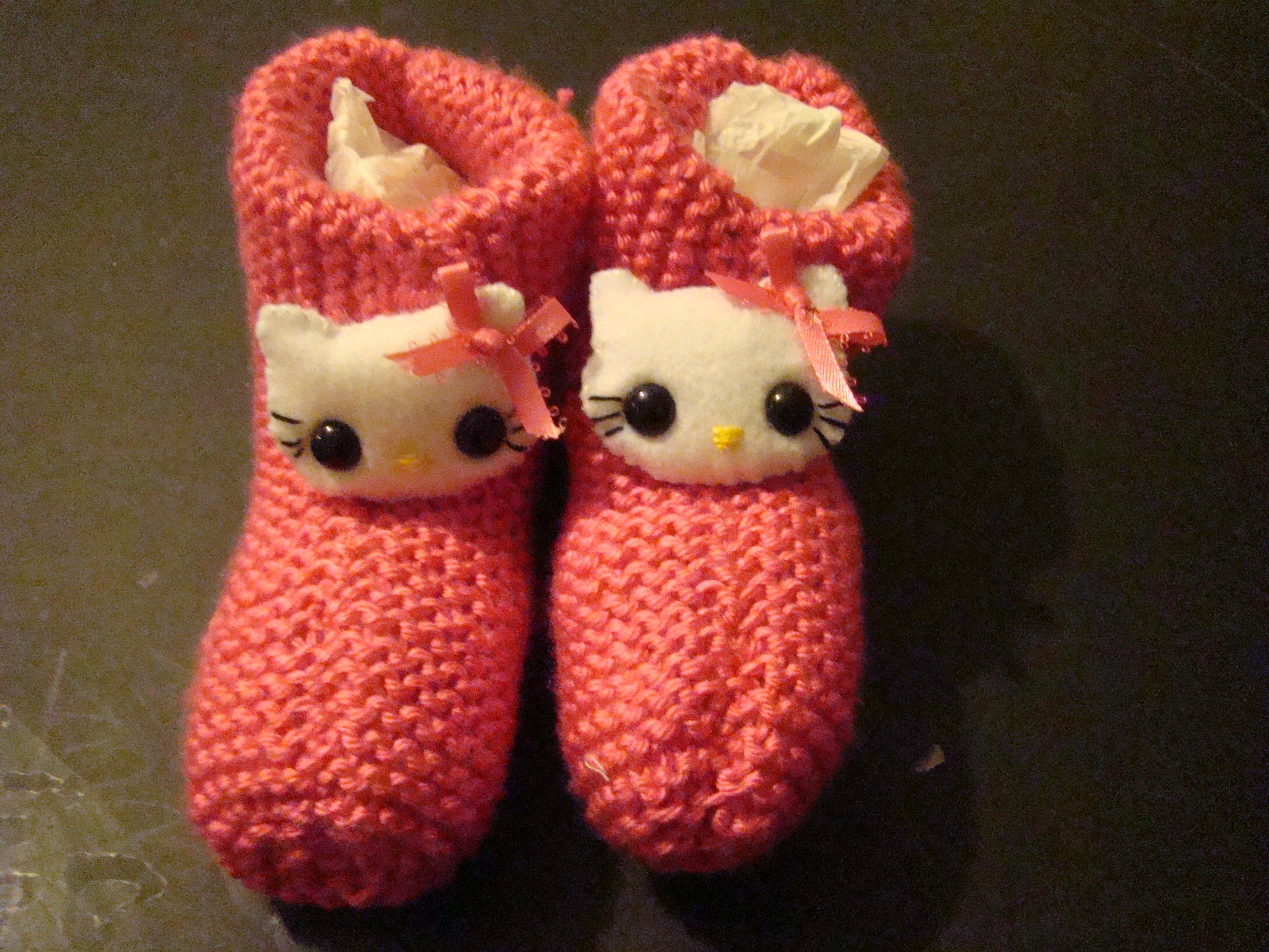 Kids Knitted Slippers 17 Steps (with Pictures) Instructables