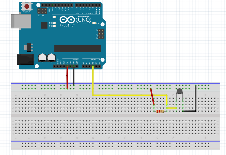 NTC Temperature Sensor With Arduino | Trybotics
