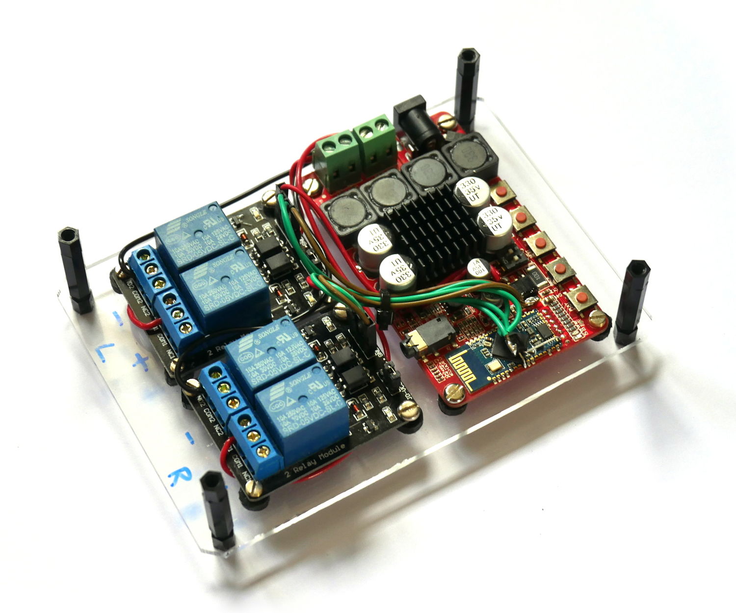 50w Circuits Car Subwoofer Amplifier