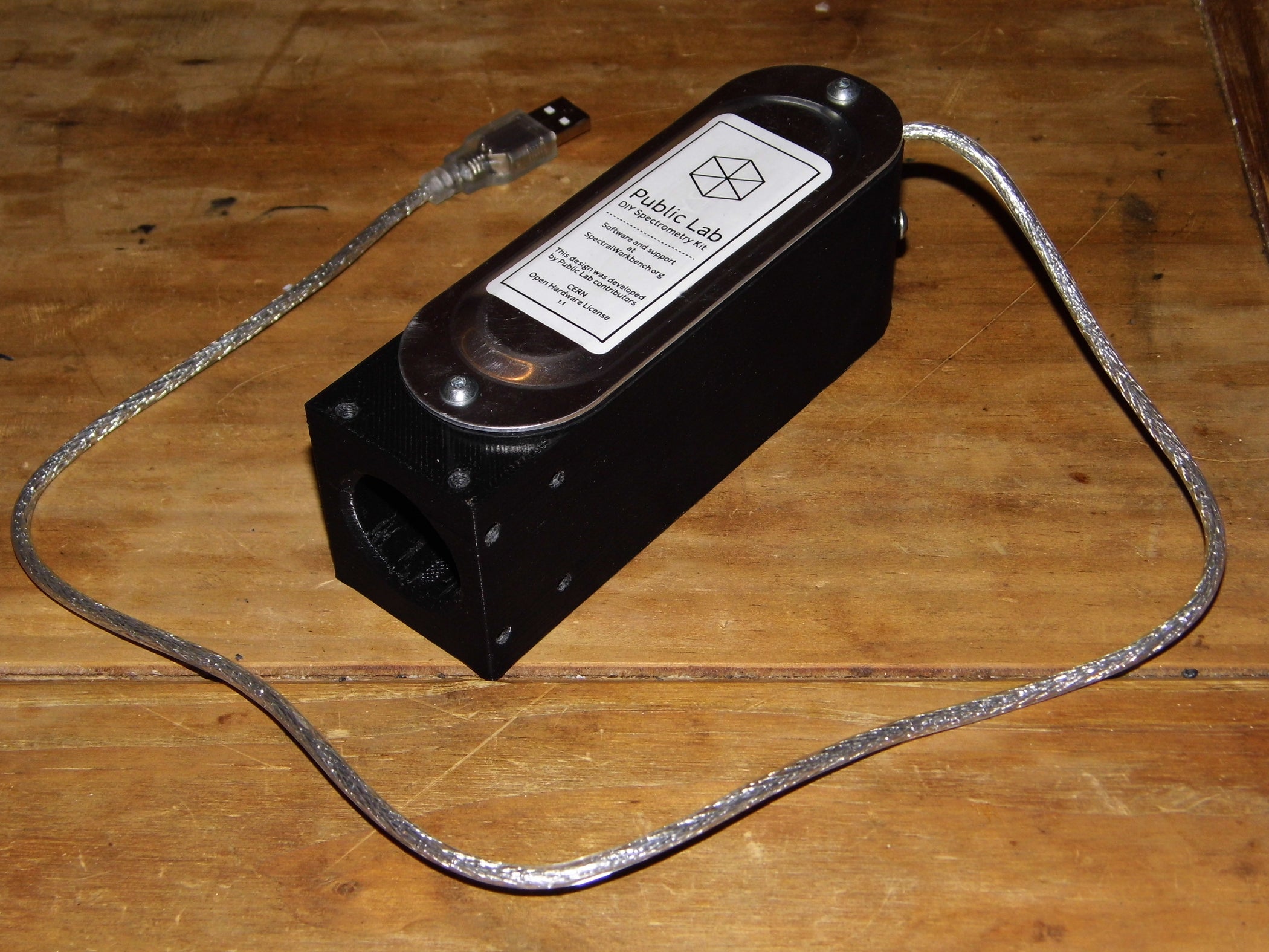 3D Printed Spectrometer, Using Public Lab DIY Kit. 5 Steps (with