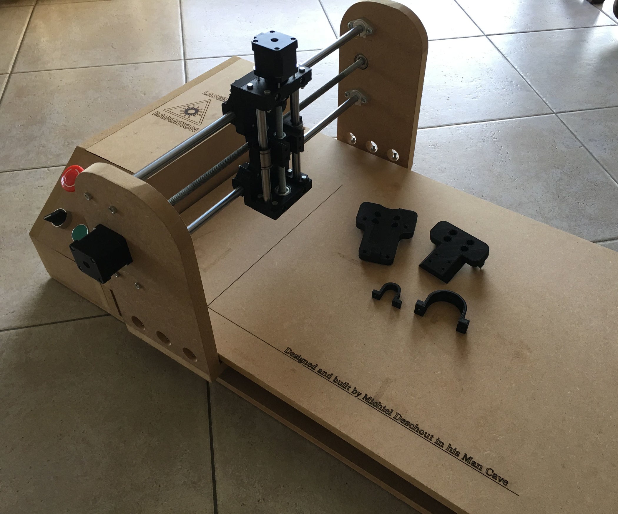 Make a Zaxis for Your Laser Engraver! 4 Steps (with Pictures