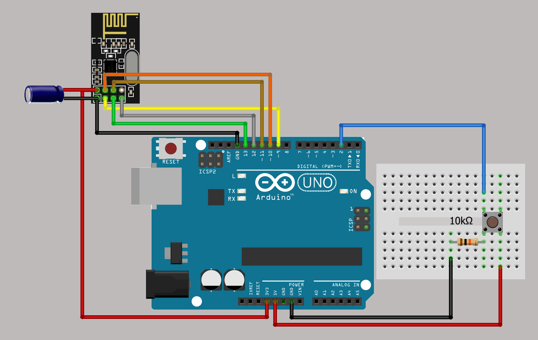 NRF24L01 on STM32F103 | Trybotics