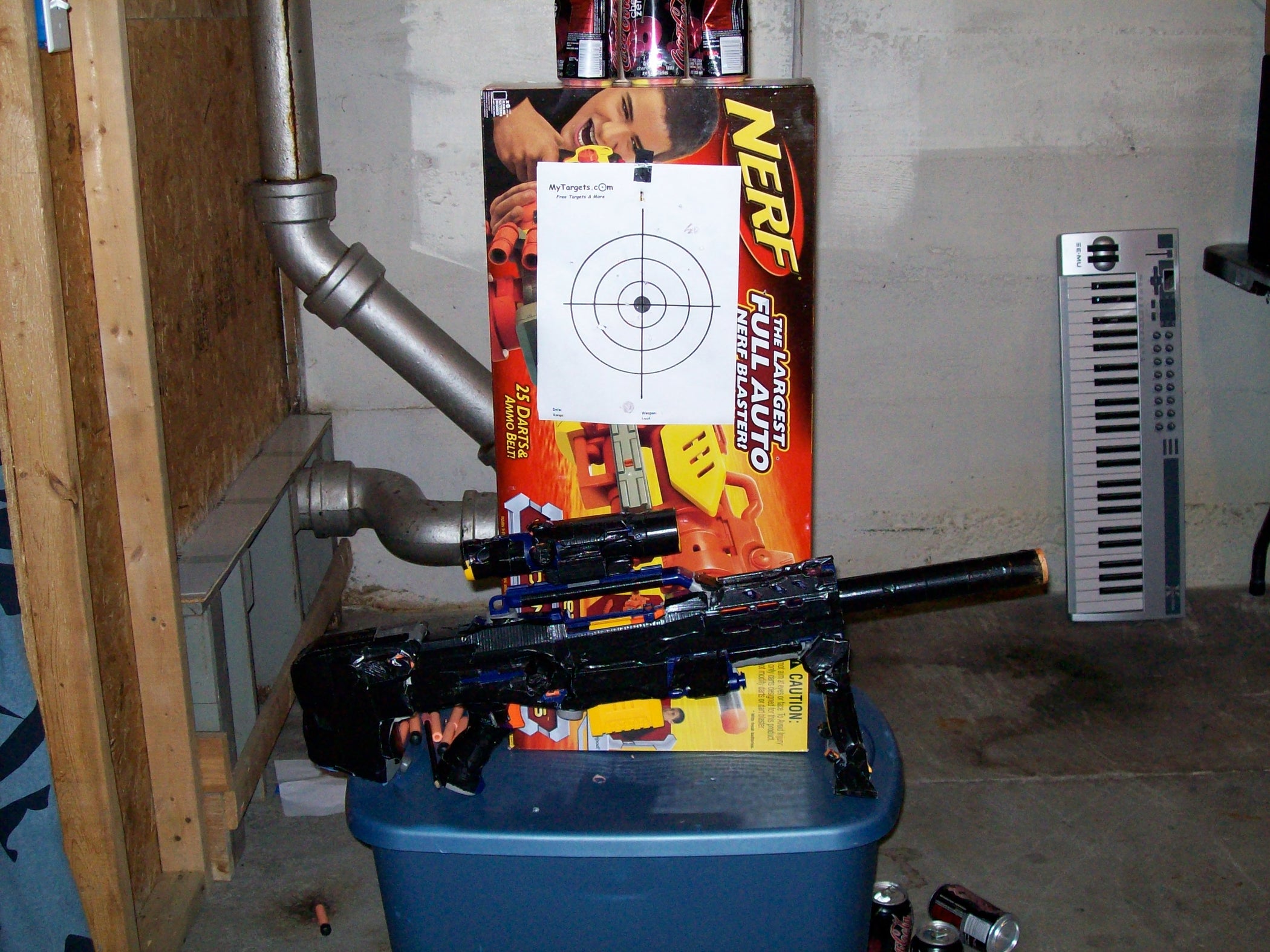 easy nerf gun target