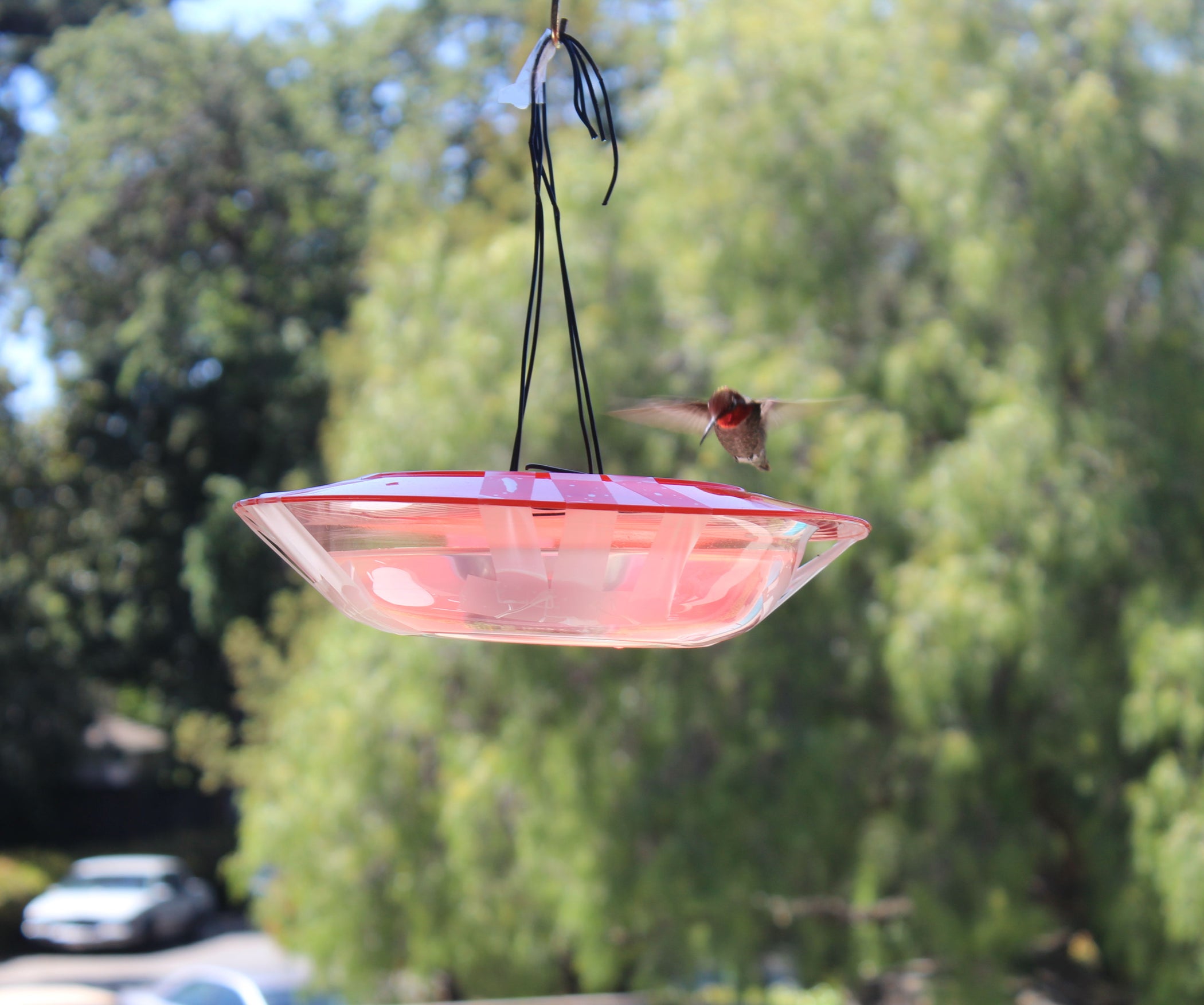 SaucerStyle Hummingbird Feeder 8 Steps Instructables
