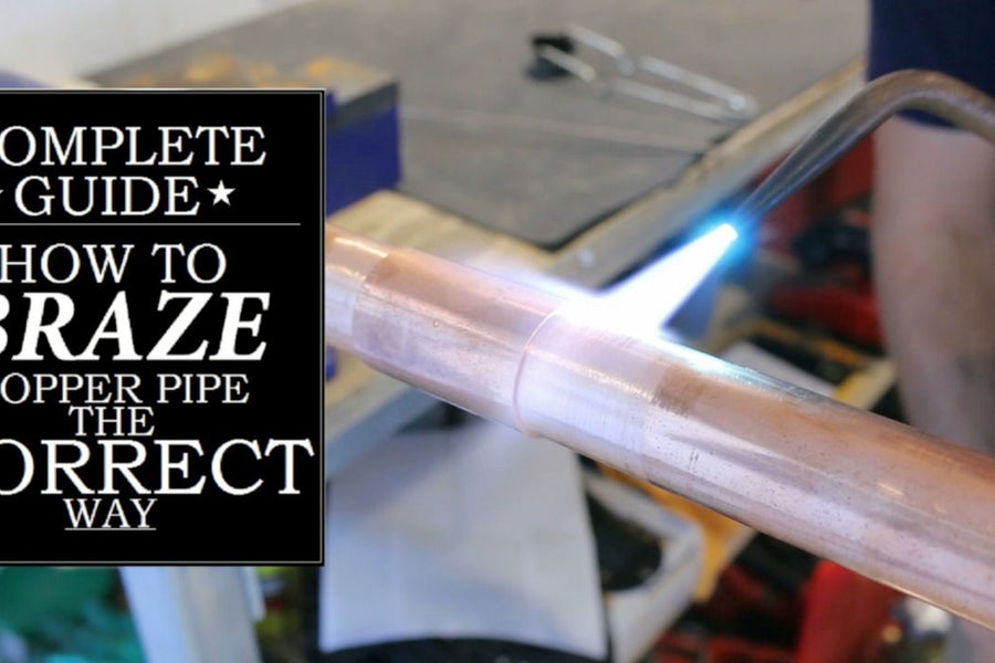 How To Correctly Braze Silver Solder A Copper Pipe 5 Steps With Pictures Instructables