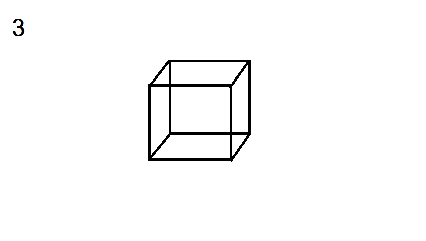 How To Make Coloured 3d Cube In Microsoft Paint Paint And On Paper 4 Steps Instructables