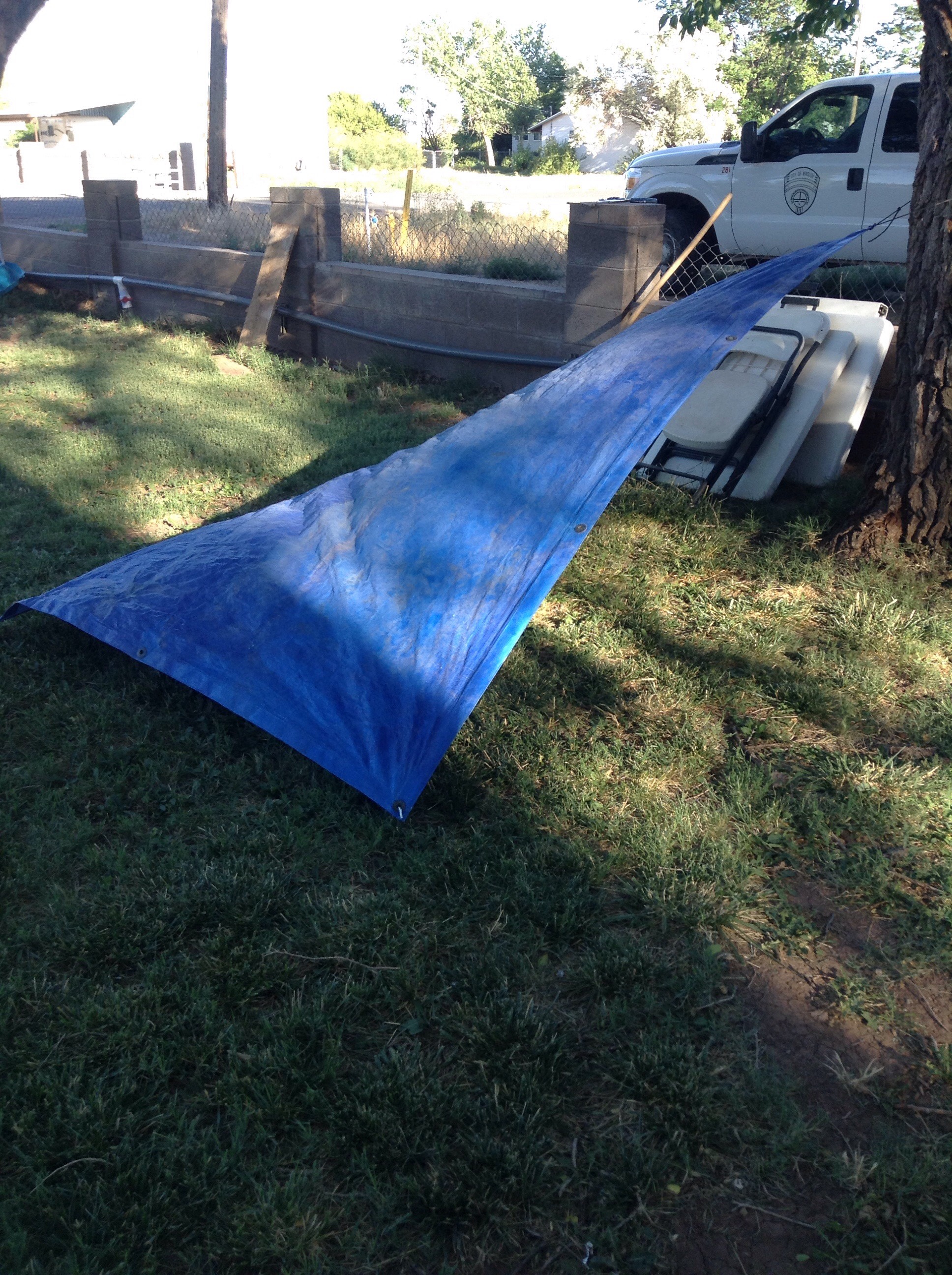 How to Make Tarp Tent/fort Instructables