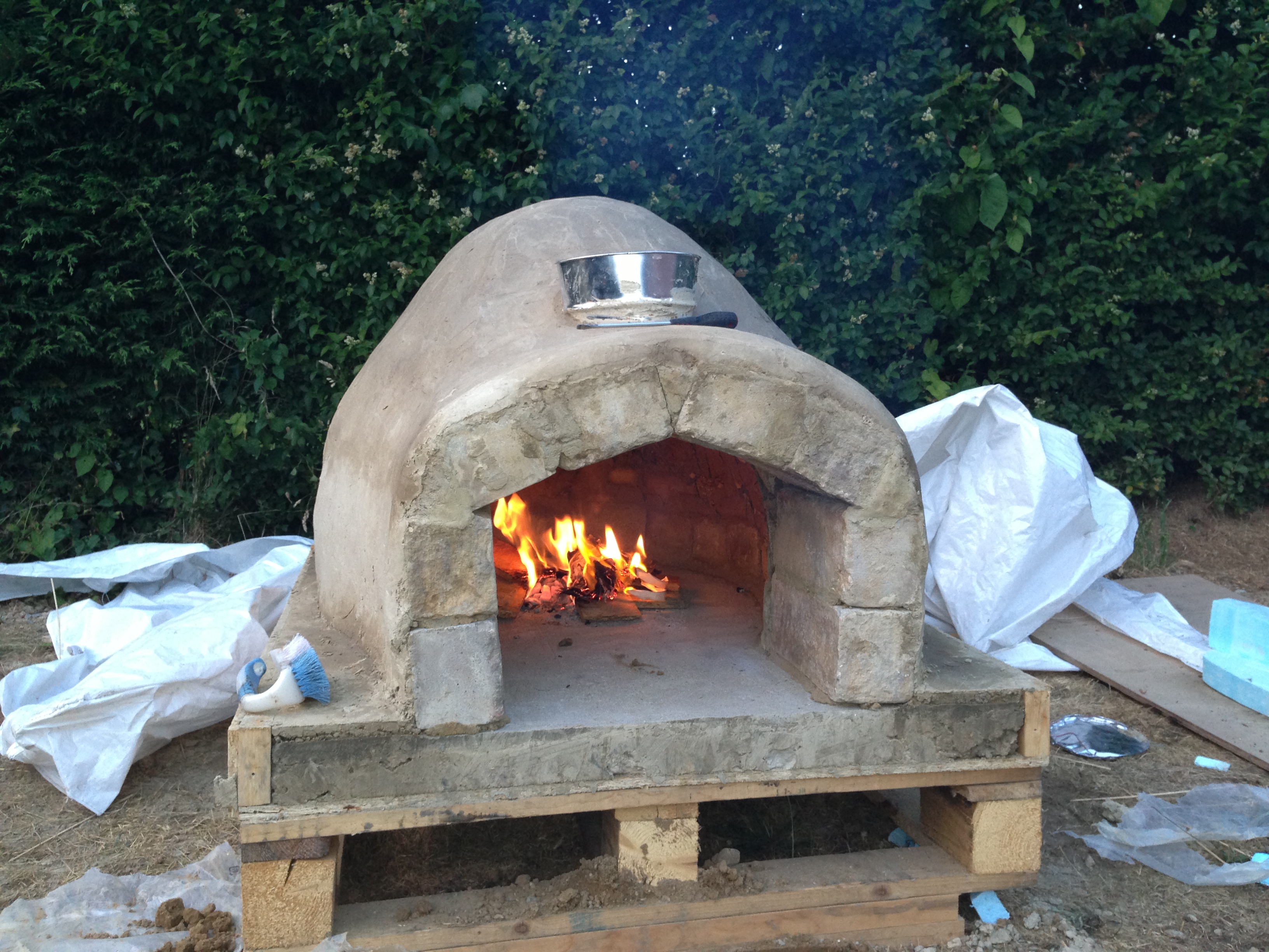 Build Your Own Clay Oven Entrance Chimney Simplenick
