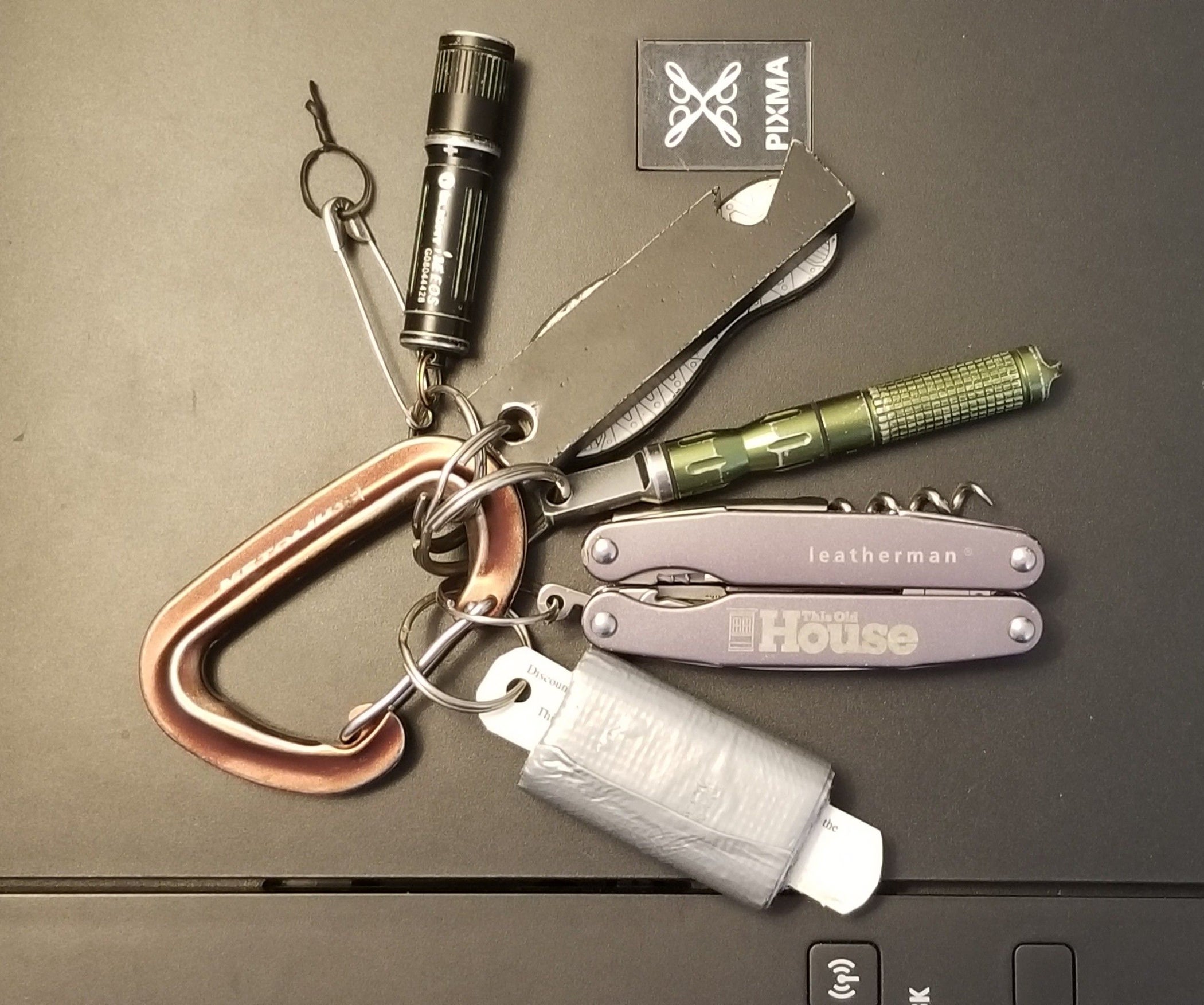 EDC Key Chain Tape Carrier 6 Steps (with Pictures)