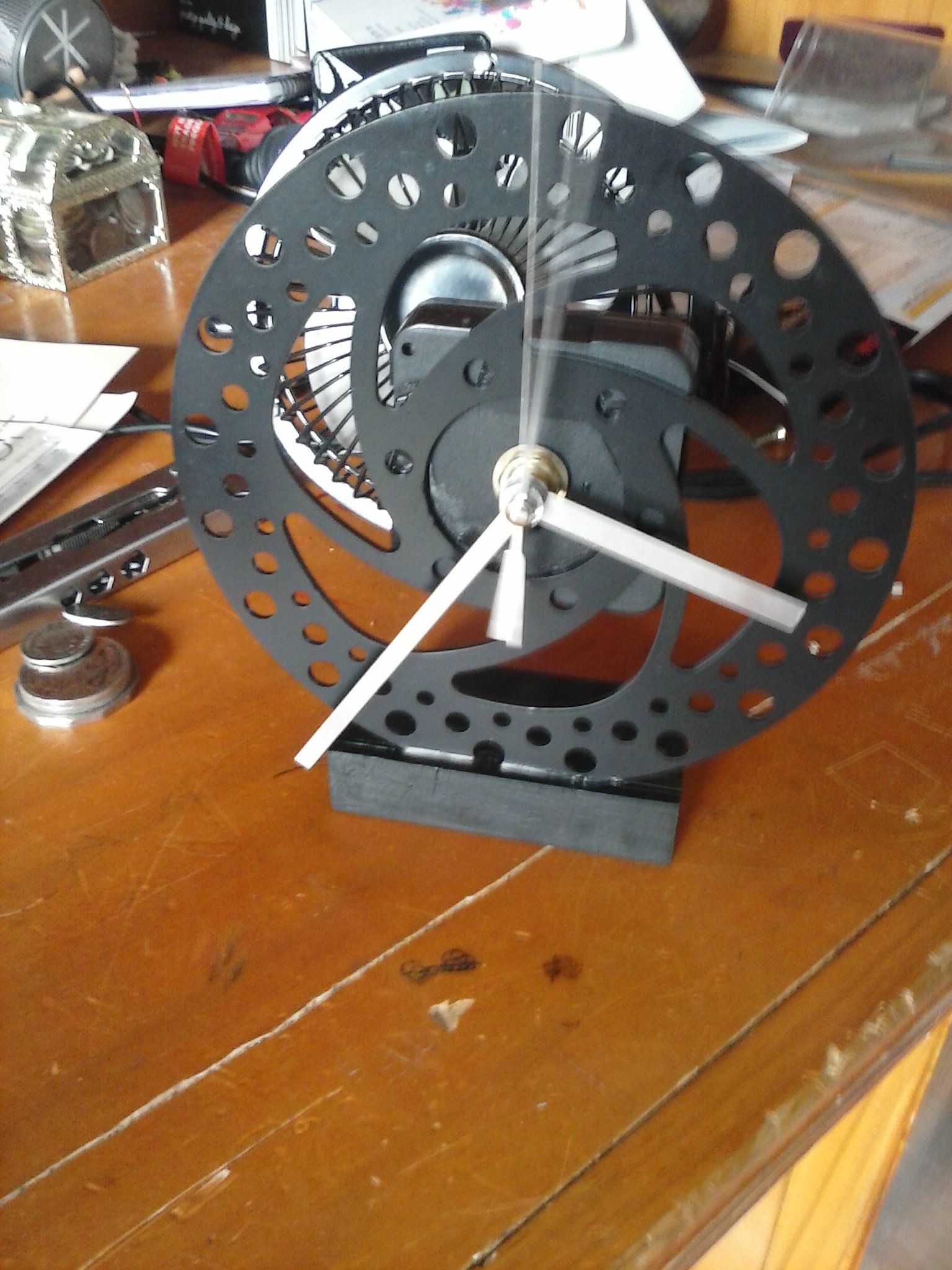 Disc Brake Clock : 4 Steps - Instructables