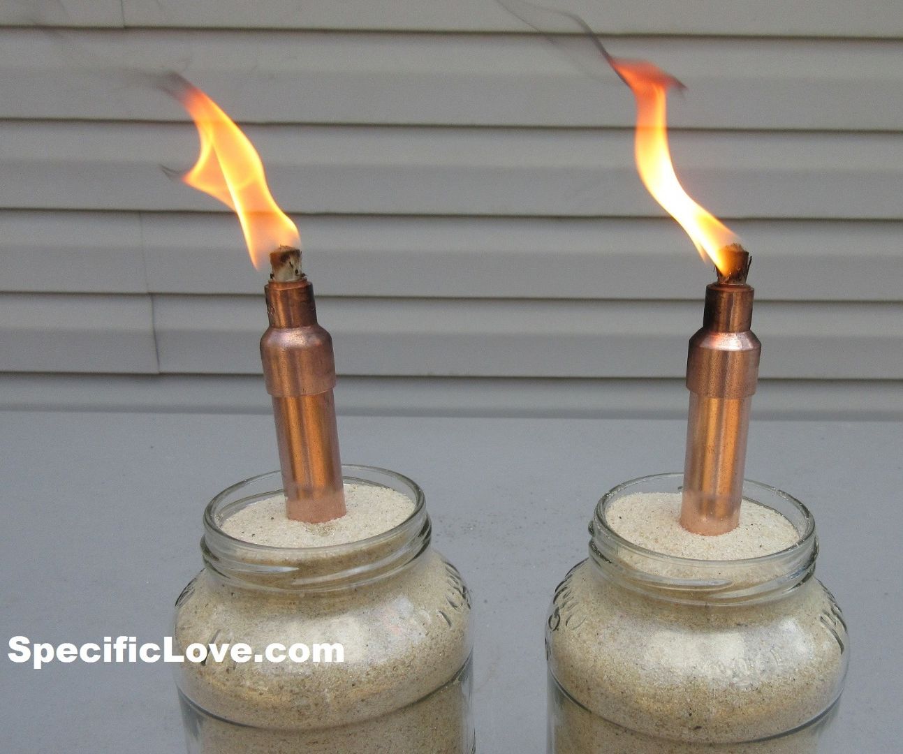 Mini Copper Tabletop Tiki Torch Instructables