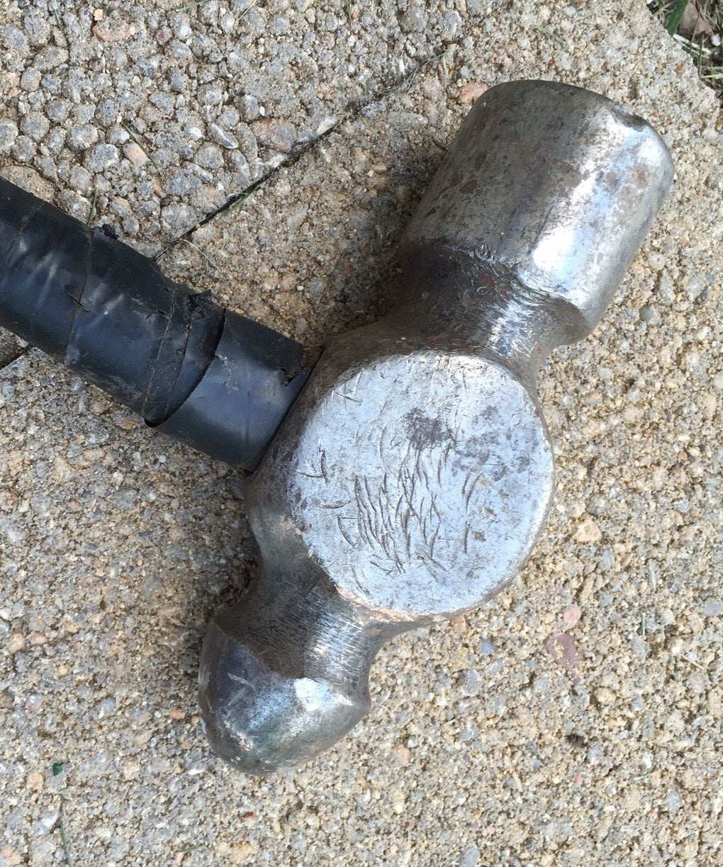 Ball Peen (aka Ball Pein) Hammer Restoration 4 Steps (with Pictures