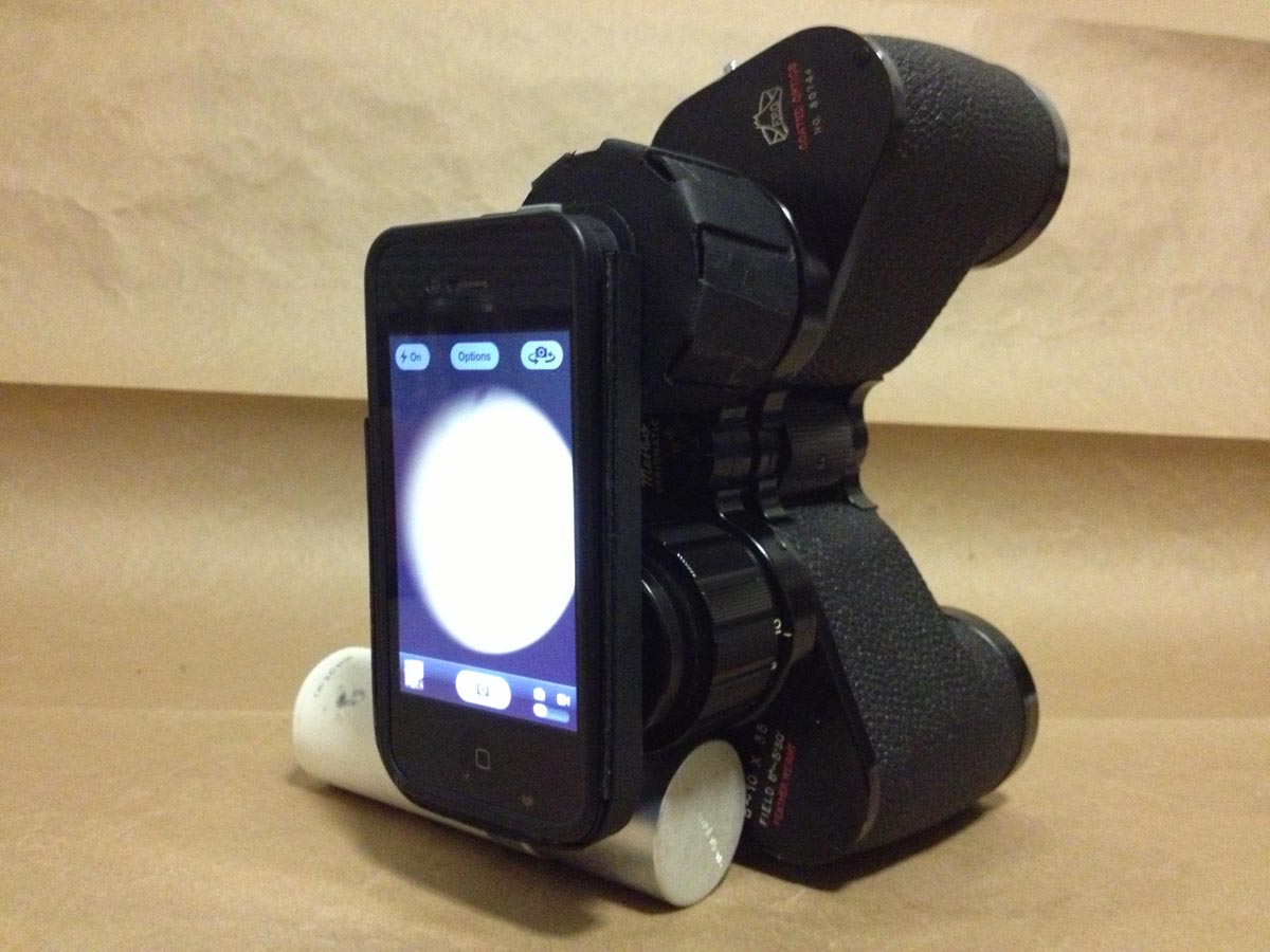 Binocular Mobile Phone Mount. 9 Steps (with Pictures) Instructables