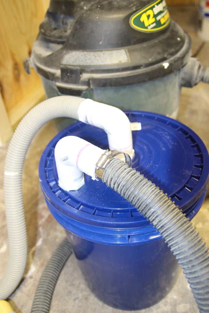 Drywall Sanding Dust Collector Separator 3 Steps With Pictures Instructables