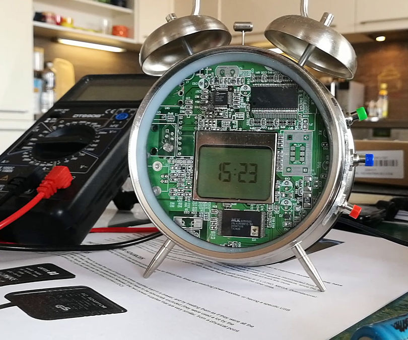 Weather Forecast Clock Using Old Alarm and Arduino 13 Steps (with