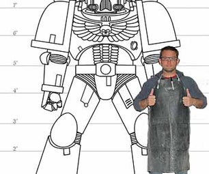 Build Lifesize Space Marine Armor in 352 Terribly Complicated Steps