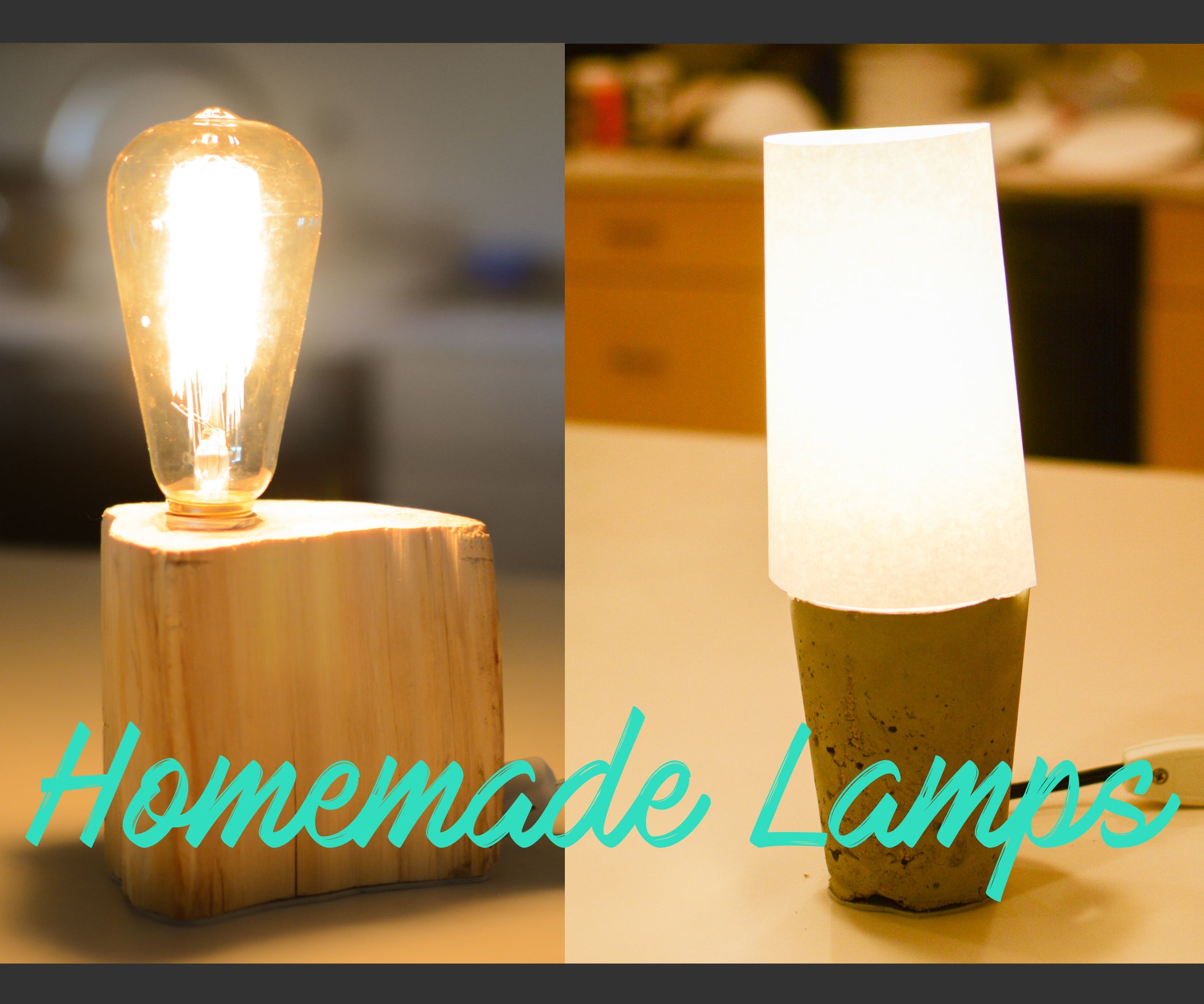 Custom Homemade Lamps for Cheap! 8 Steps (with Pictures) Instructables