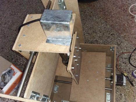 Final Structure of CNC Machine