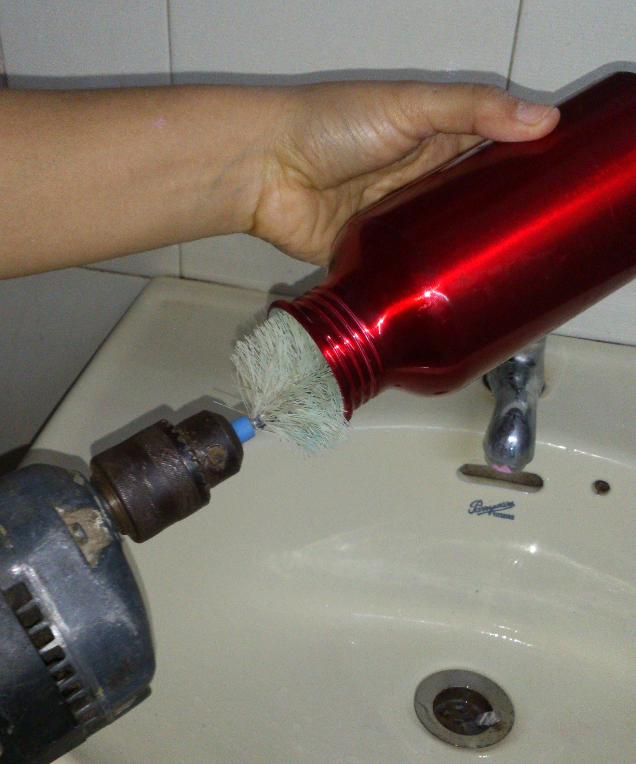 Bottle Cleaning Drill Instructables